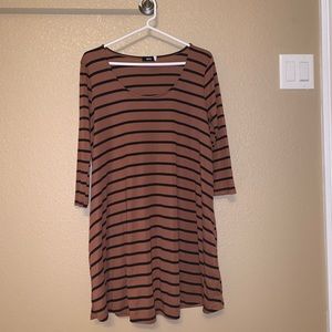 Casual striped dress